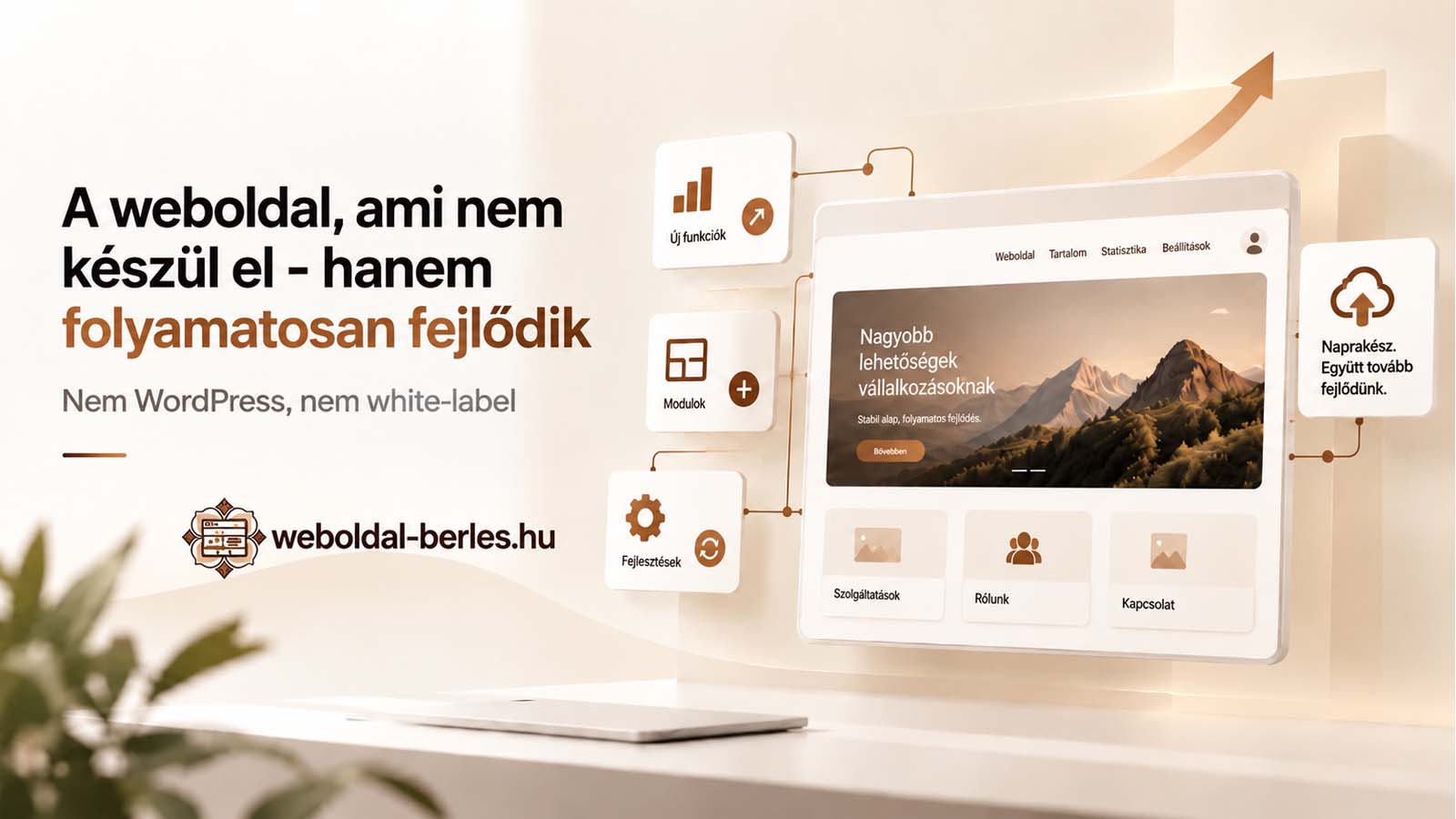 A weboldal, ami nem készül el – hanem folyamatosan fejlődik