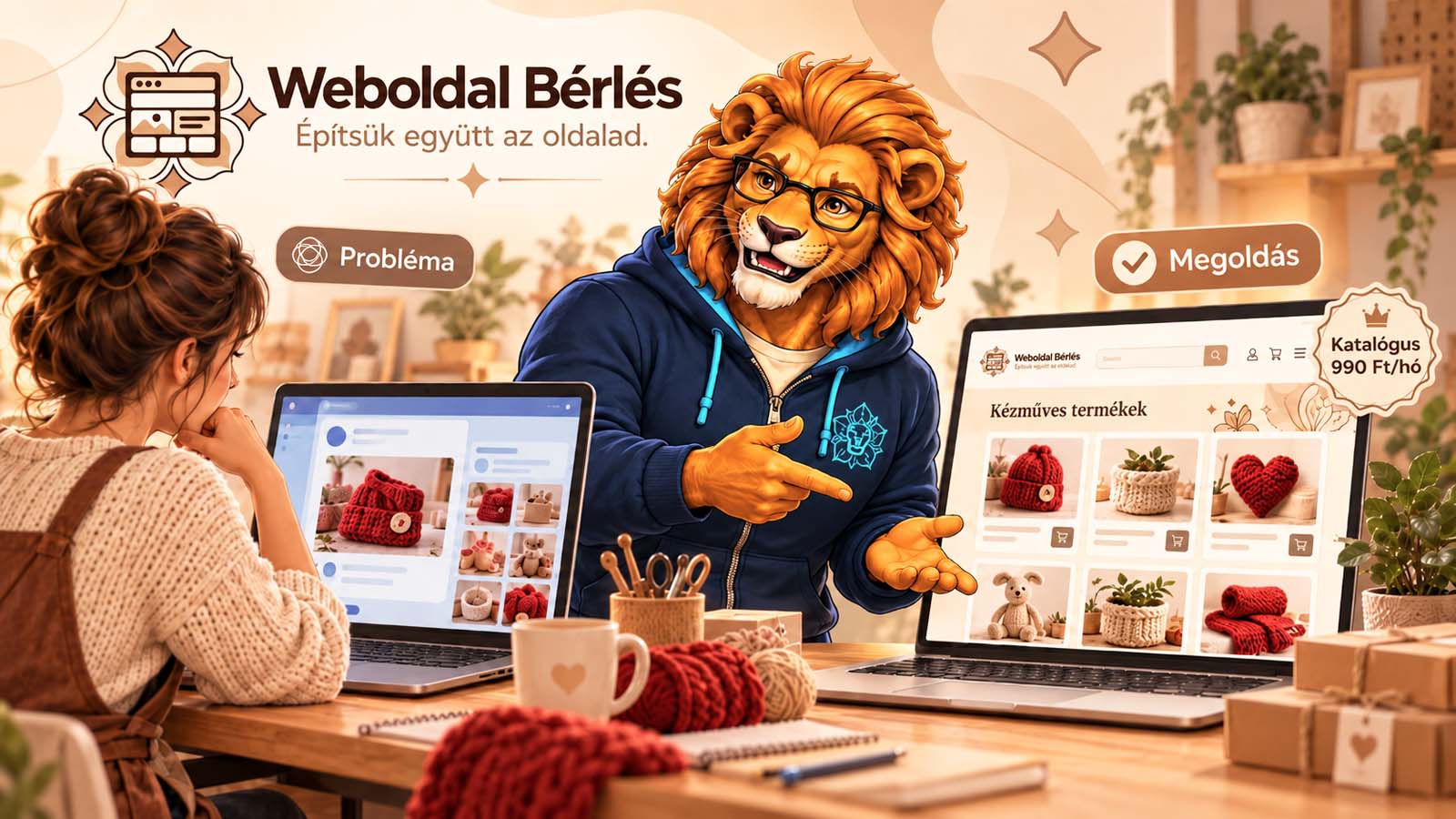 Katalógus extra funkció – termékek igényes bemutatása saját weboldalon